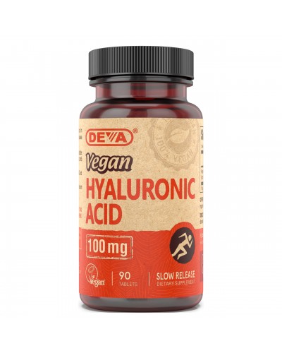 Vegetarian / Vegan Hyaluronic Acid (HA) 100 mg , Hyaluronan / Hyaluronate / HA